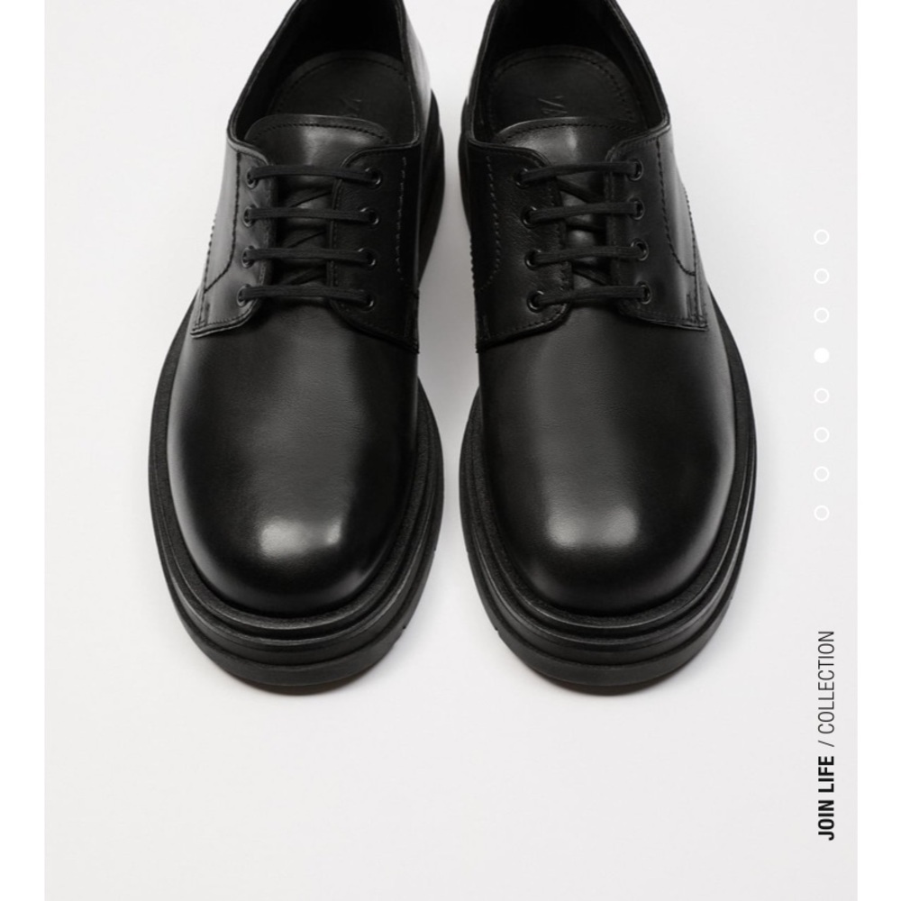 Zara Black Men's Dress Shoes